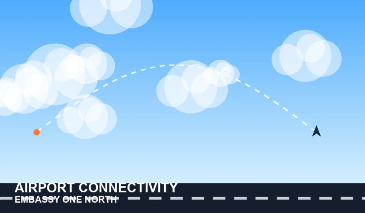 Embassy One North Airport Connectivity Route